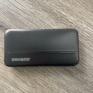OnHand Portable Power Bank Plus - Black 10,000mAh 1Pk